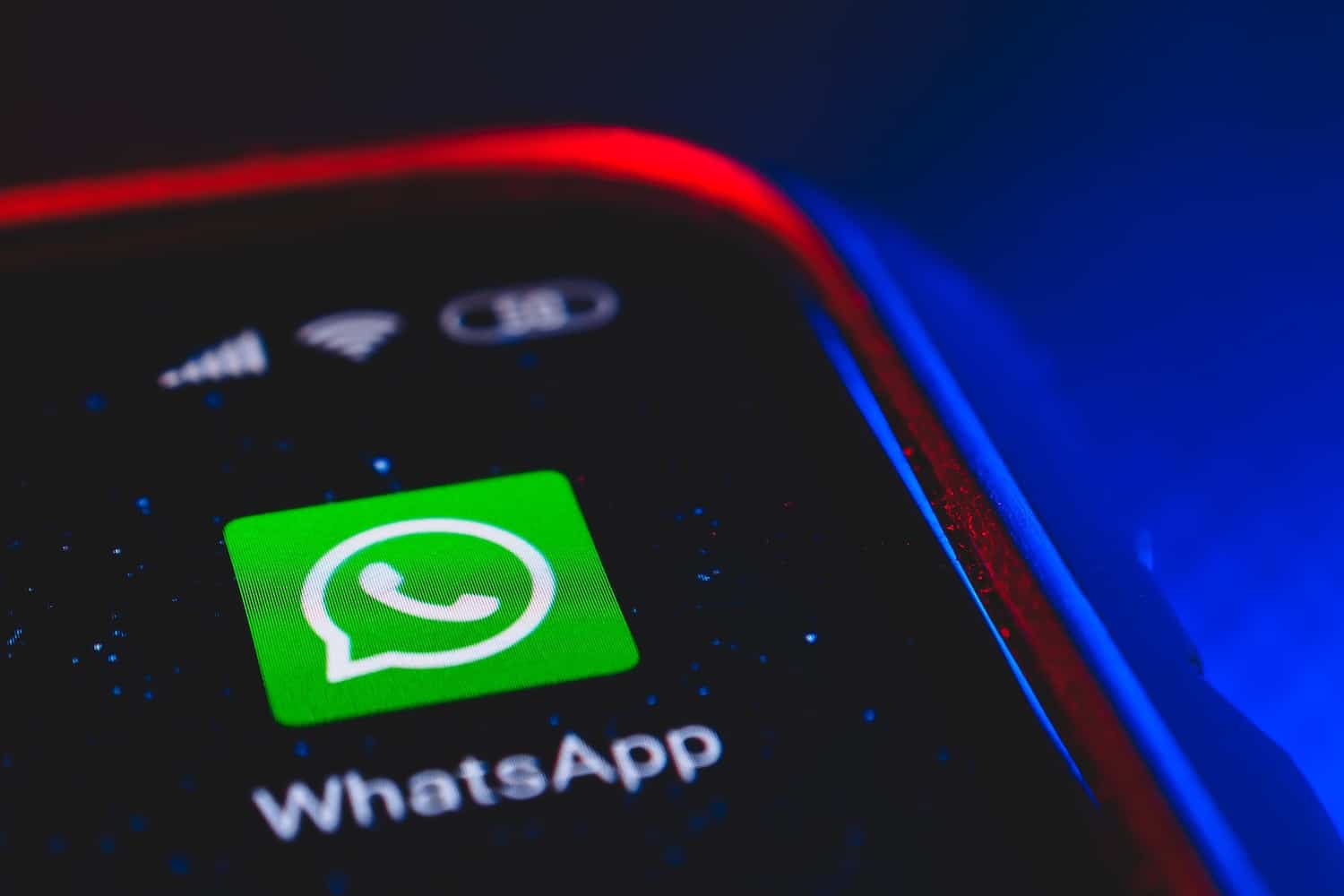 Icono de WhatsApp en el teléfono